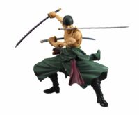Descubre el apasionante mundo de One Piece Figura Action Heroes Roronoa Zoro 18 cm.