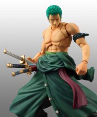 Descubre el apasionante mundo de One Piece Figura Action Heroes Roronoa Zoro 18 cm.