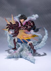 Descubre el apasionante mundo de One Piece Figura FiguartsZERO Monkey D. Luffy Gear 4 Leo Bazooka 18 cm.