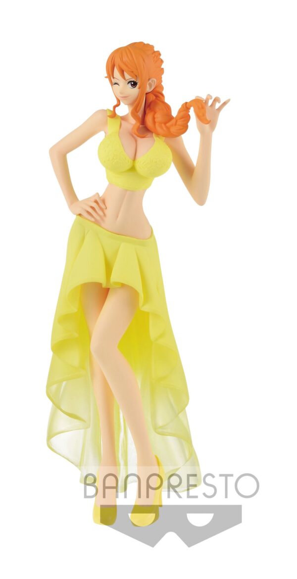 Descubre el apasionante mundo de One Piece Figura Lady Edge Wedding Nami Special Color 23 cm.