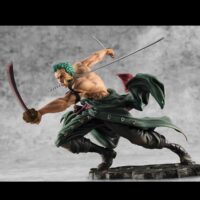 Descubre el apasionante mundo de One Piece Figura Portrait Of Pirates SA-MAXIMUM Roronoa Zoro 21 cm.