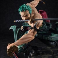 Descubre el apasionante mundo de One Piece Figura Portrait Of Pirates SA-MAXIMUM Roronoa Zoro 21 cm.