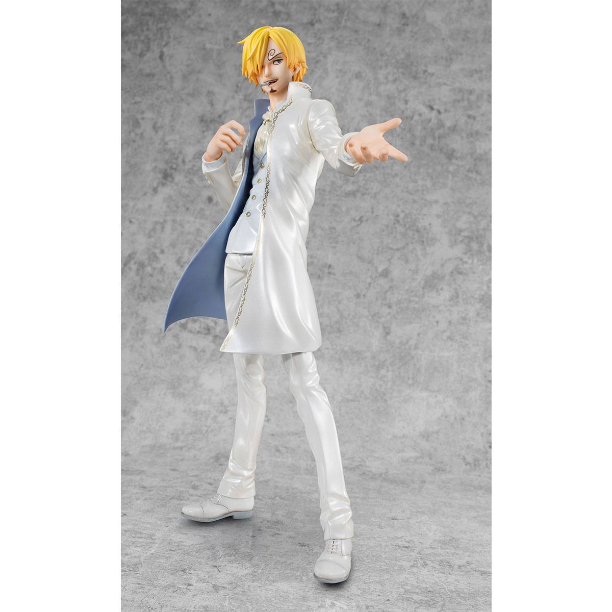Descubre el apasionante mundo de One Piece P.O.P Figura Excellent Model Limited Edition Sanji WD 23 cm.