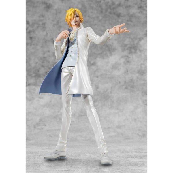 Descubre el apasionante mundo de One Piece P.O.P Figura Excellent Model Limited Edition Sanji WD 23 cm.