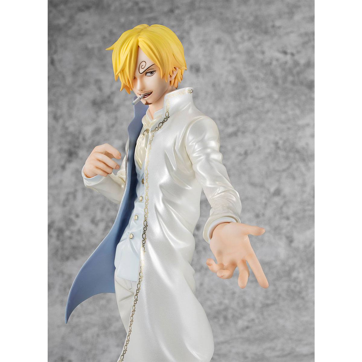 Descubre el apasionante mundo de One Piece P.O.P Figura Excellent Model Limited Edition Sanji WD 23 cm.