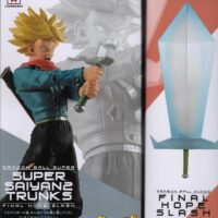Descubre el apasionante mundo de Pack 2 figuras Trunks y Blade of Hope Final.