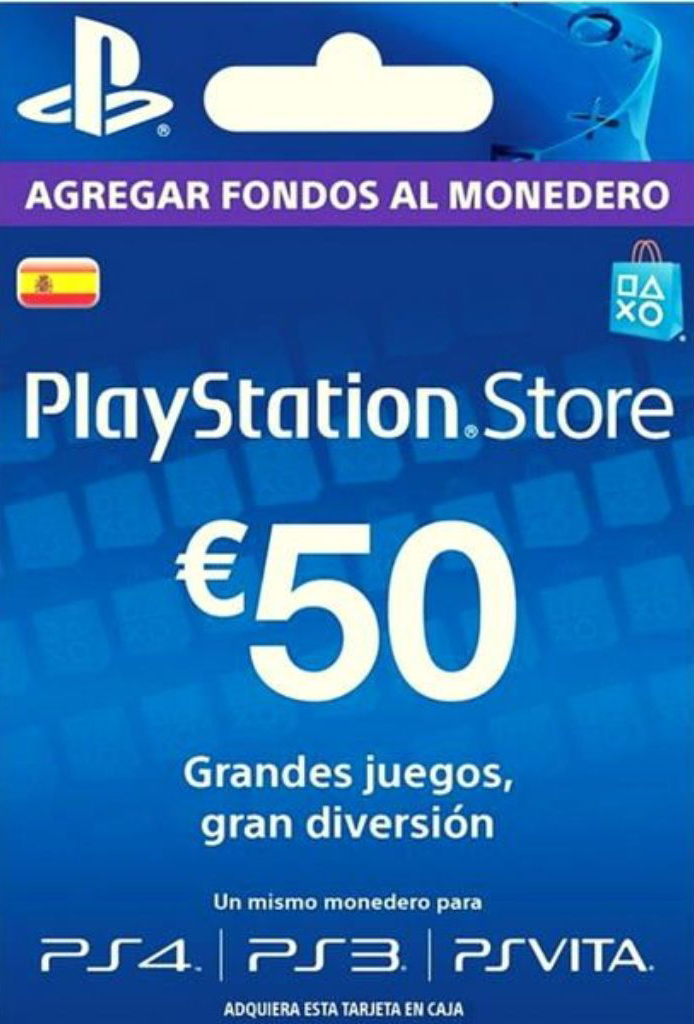 Descubre el apasionante mundo de Playstation Store 50€.