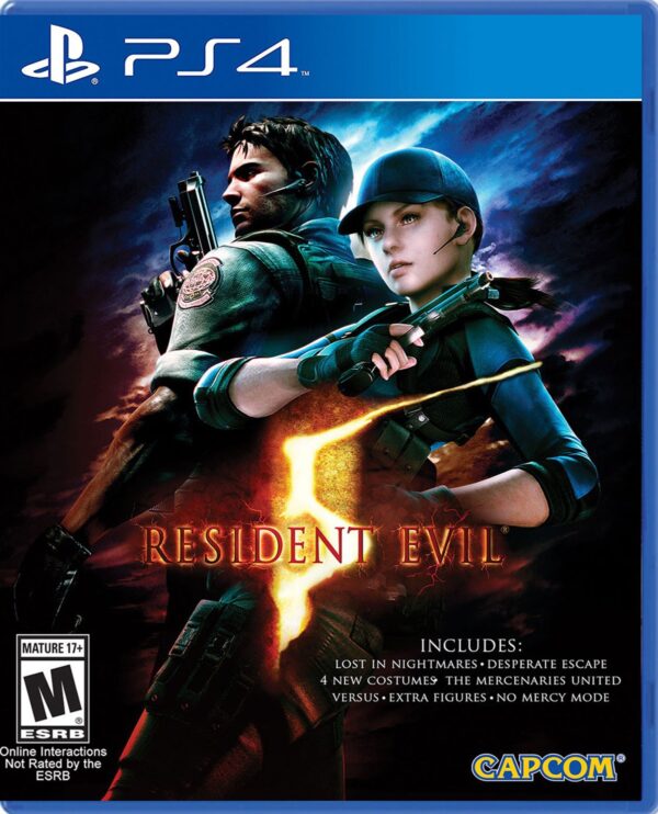 Descubre el apasionante mundo de Resident Evil 5 HD PS4.