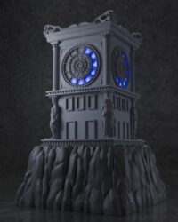 Descubre el apasionante mundo de Replica Saint Seiya Myth Cloth Torre del Reloj Fuego Santuario.