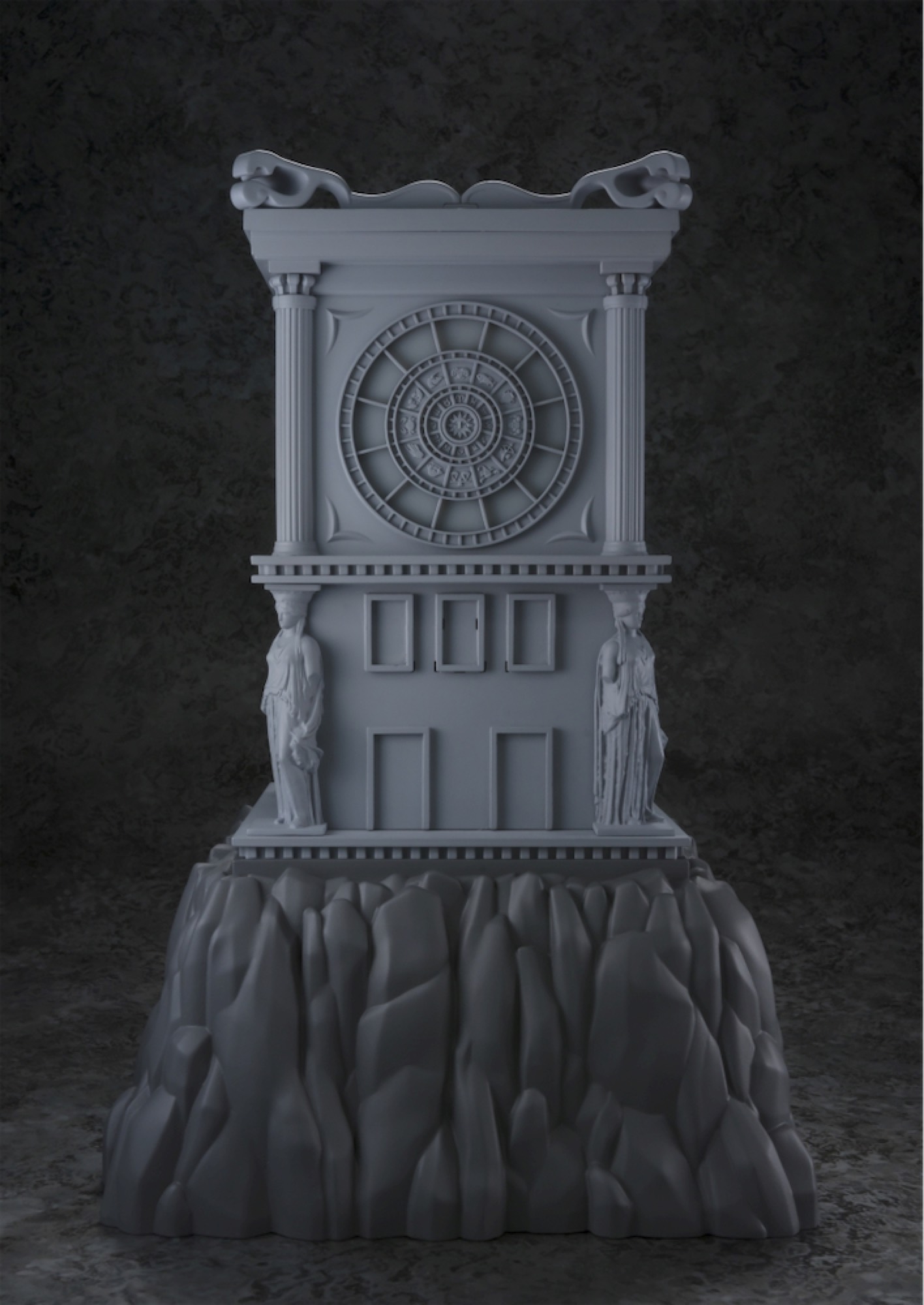 Descubre el apasionante mundo de Replica Saint Seiya Myth Cloth Torre del Reloj Fuego Santuario.