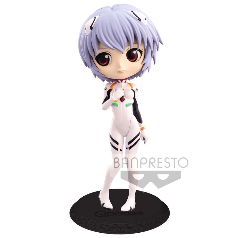 Descubre el apasionante mundo de Figura Rei Ayanami Q Posket B 14cm.