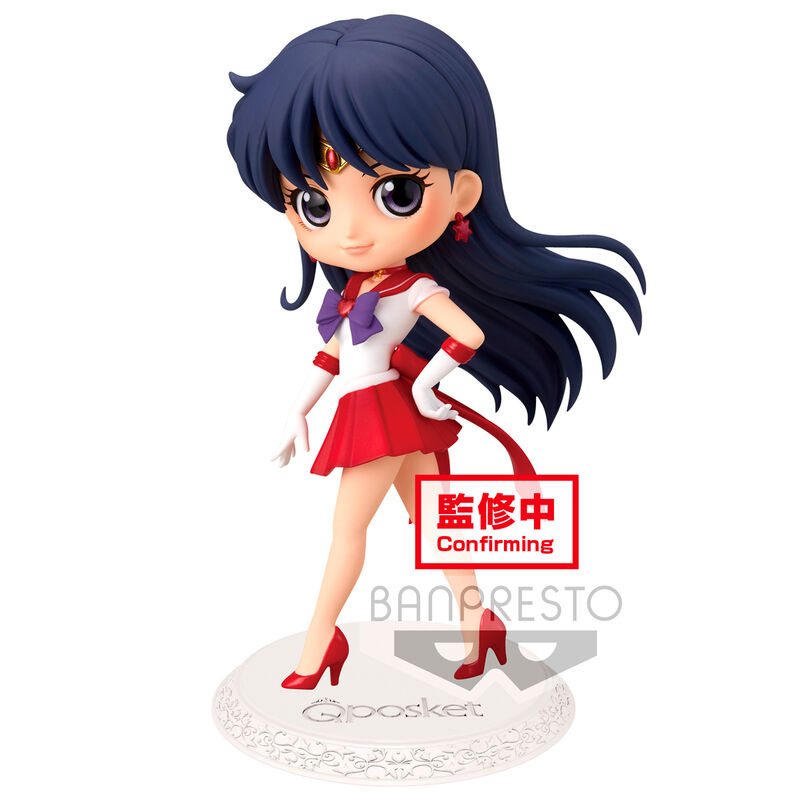 Descubre el apasionante mundo de Figura Super Sailor Mars Sailor Moon Eternal Q Posket ver. A 14cm.