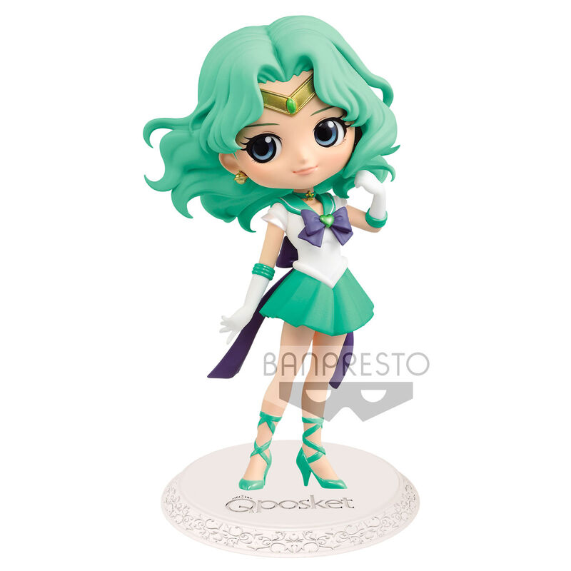 Descubre el apasionante mundo de Figura Super Sailor Neptune Eternal Sailor Moon Q Posket B 14cm.