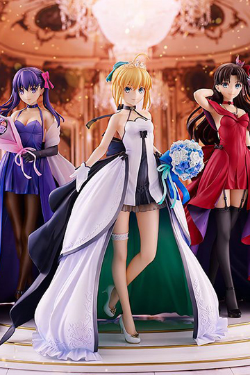 Descubre el apasionante mundo de Figuras Fate Stay Night 15th Celebration Dress.