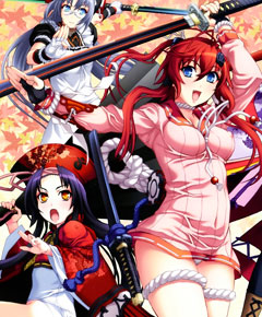Hyakka Ryōran Samurai Girls Hyakka Ryōran Samurai Girls