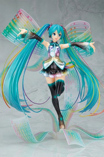Descubre el apasionante mundo de Character Vocal Series 01 Figura Hatsune Miku Decimo Aniversario Memorial Box.