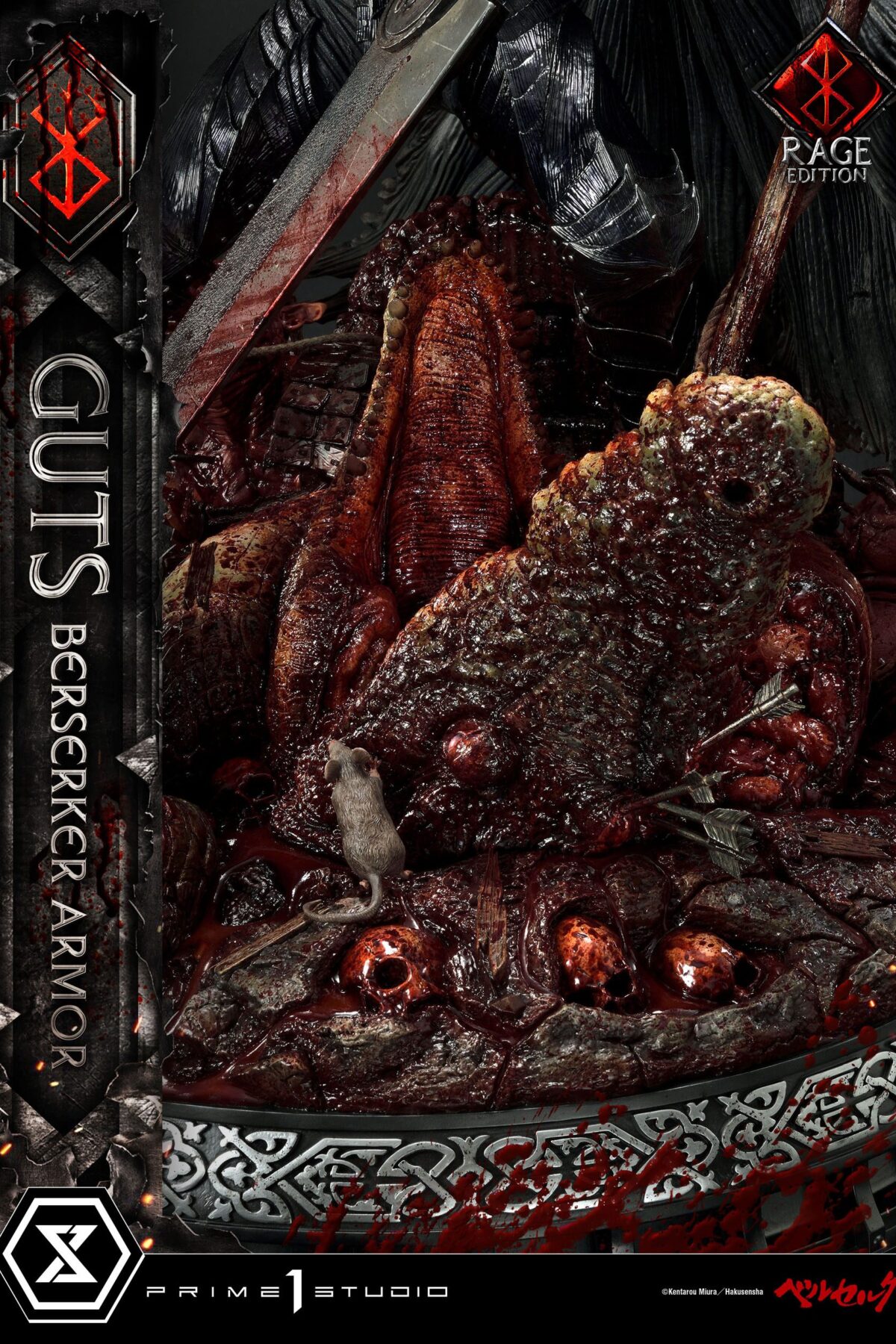 Descubre el apasionante mundo de Estatua Guts Berserker Armor Rage 67cm.