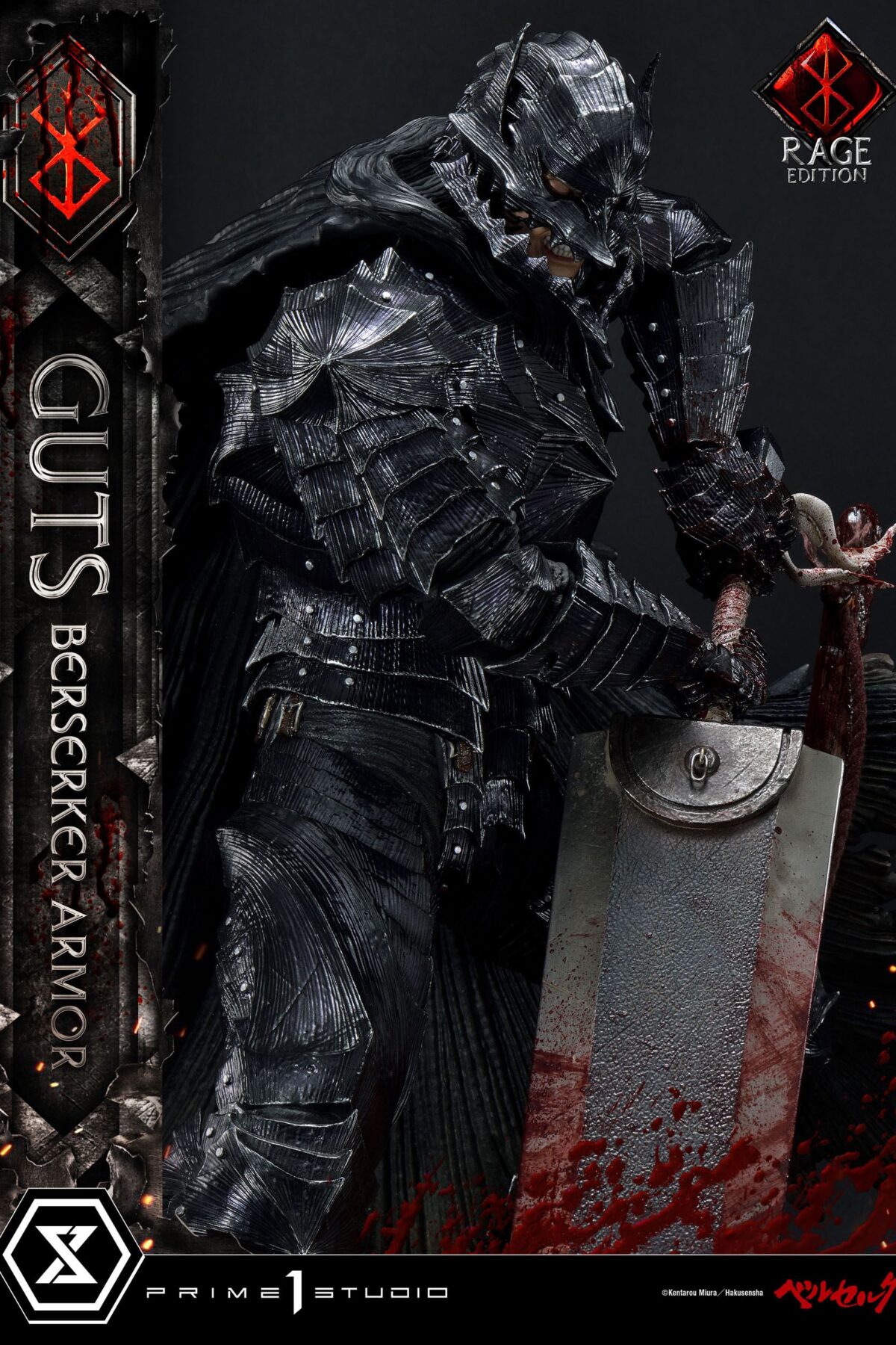 Descubre el apasionante mundo de Estatua Guts Berserker Armor Rage 67cm.