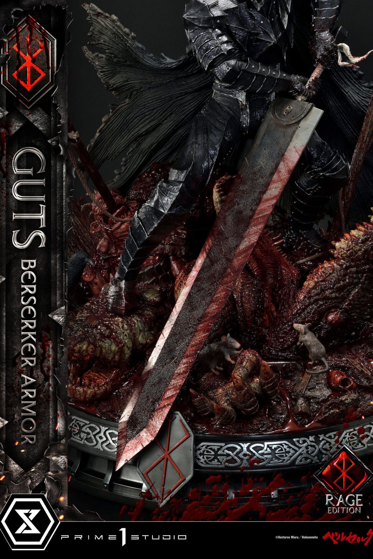 Descubre el apasionante mundo de Estatua Guts Berserker Armor Rage 67cm.