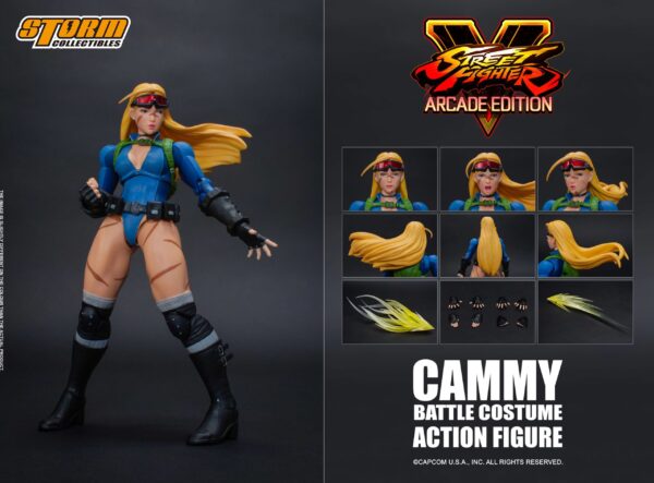 Descubre el apasionante mundo de Figura Cammy Street Fighter V.