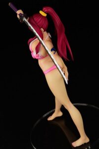 Descubre el apasionante mundo de Estatua Erza Scarlet Swimwear Sakura.