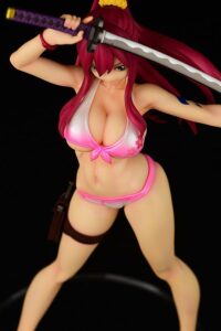 Descubre el apasionante mundo de Estatua Erza Scarlet Swimwear Sakura.