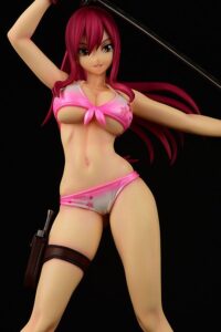 Descubre el apasionante mundo de Estatua Erza Scarlet Swimwear Sakura.