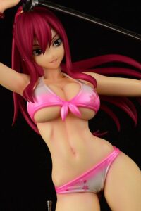 Descubre el apasionante mundo de Estatua Erza Scarlet Swimwear Sakura.
