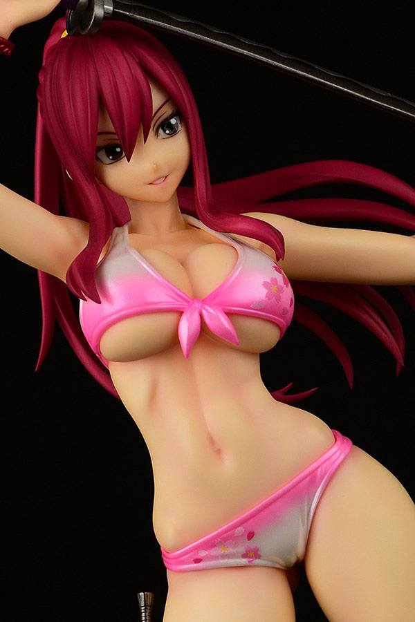 Descubre el apasionante mundo de Estatua Erza Scarlet Swimwear Sakura.