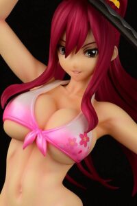 Descubre el apasionante mundo de Estatua Erza Scarlet Swimwear Sakura.