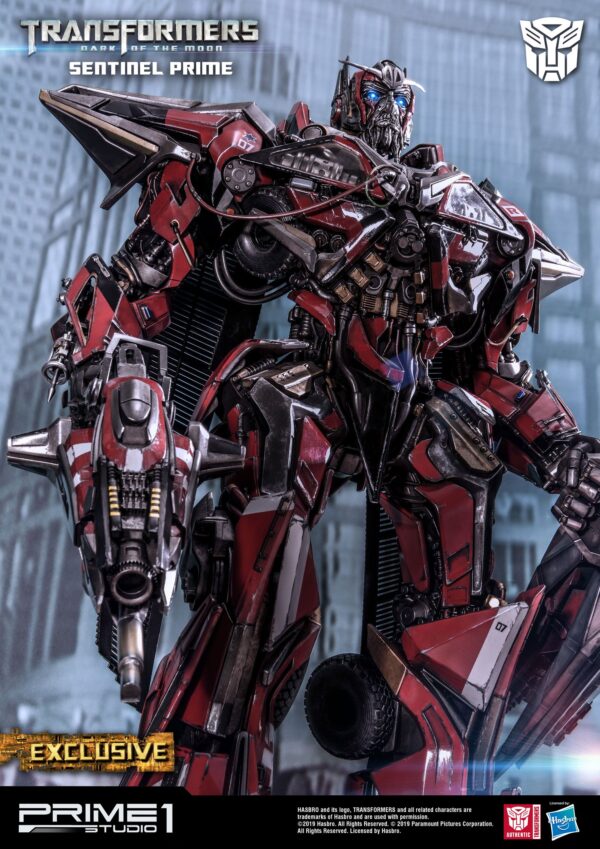 Descubre el apasionante mundo de Estatua Sentinel Prime Exclusive Transformers.