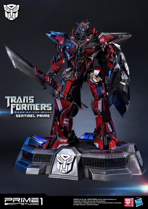 Descubre el apasionante mundo de Estatua Sentinel Prime Transformers.