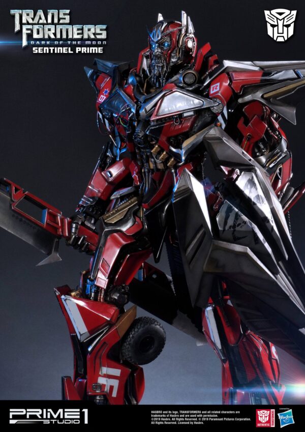 Descubre el apasionante mundo de Estatua Sentinel Prime Transformers.