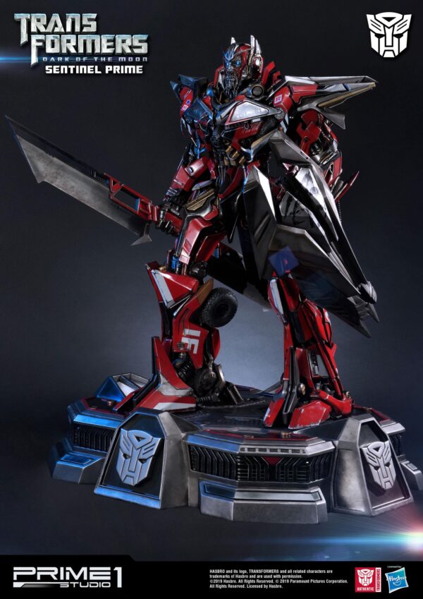Descubre el apasionante mundo de Estatua Sentinel Prime Transformers.
