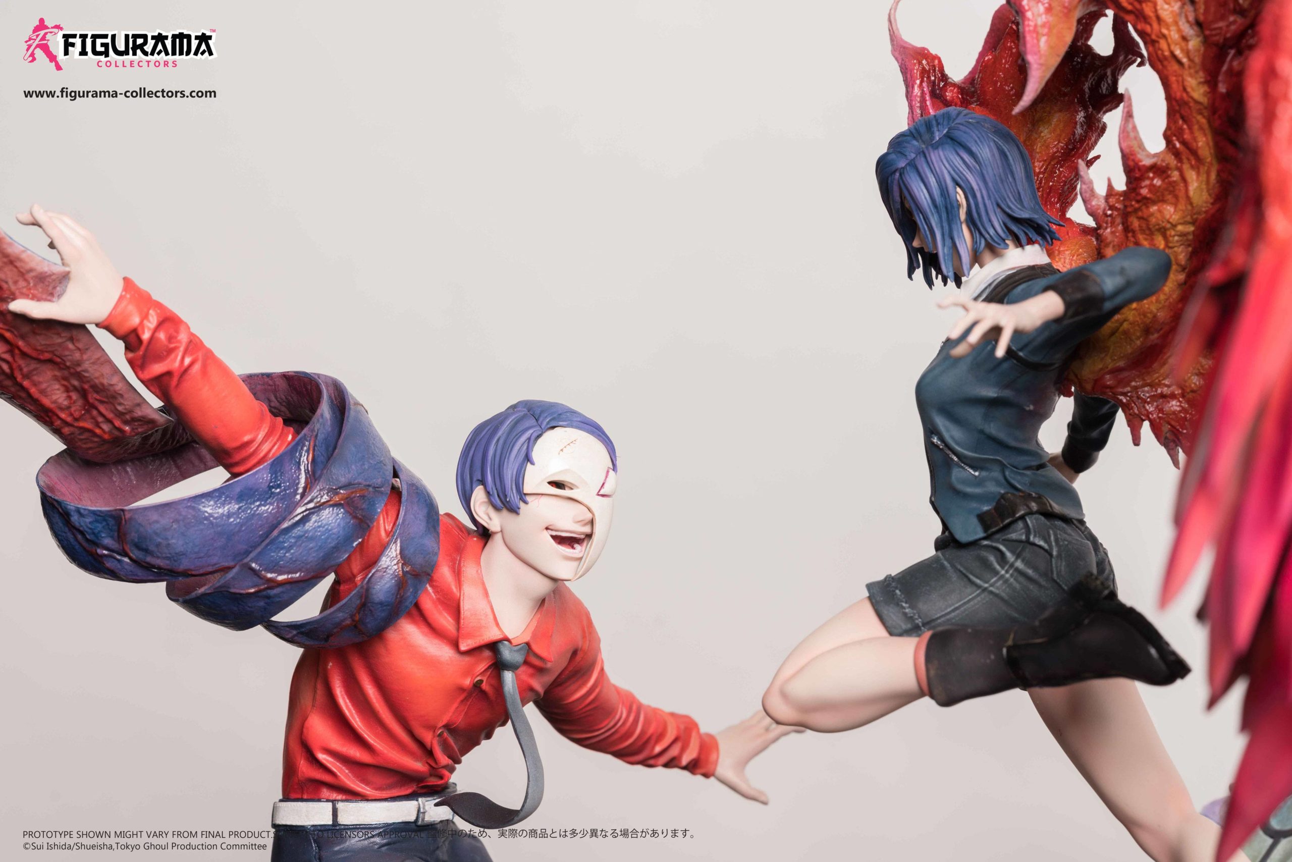 Descubre el apasionante mundo de Estatua Tokyo Ghoul Touka vs Tsukiyama.