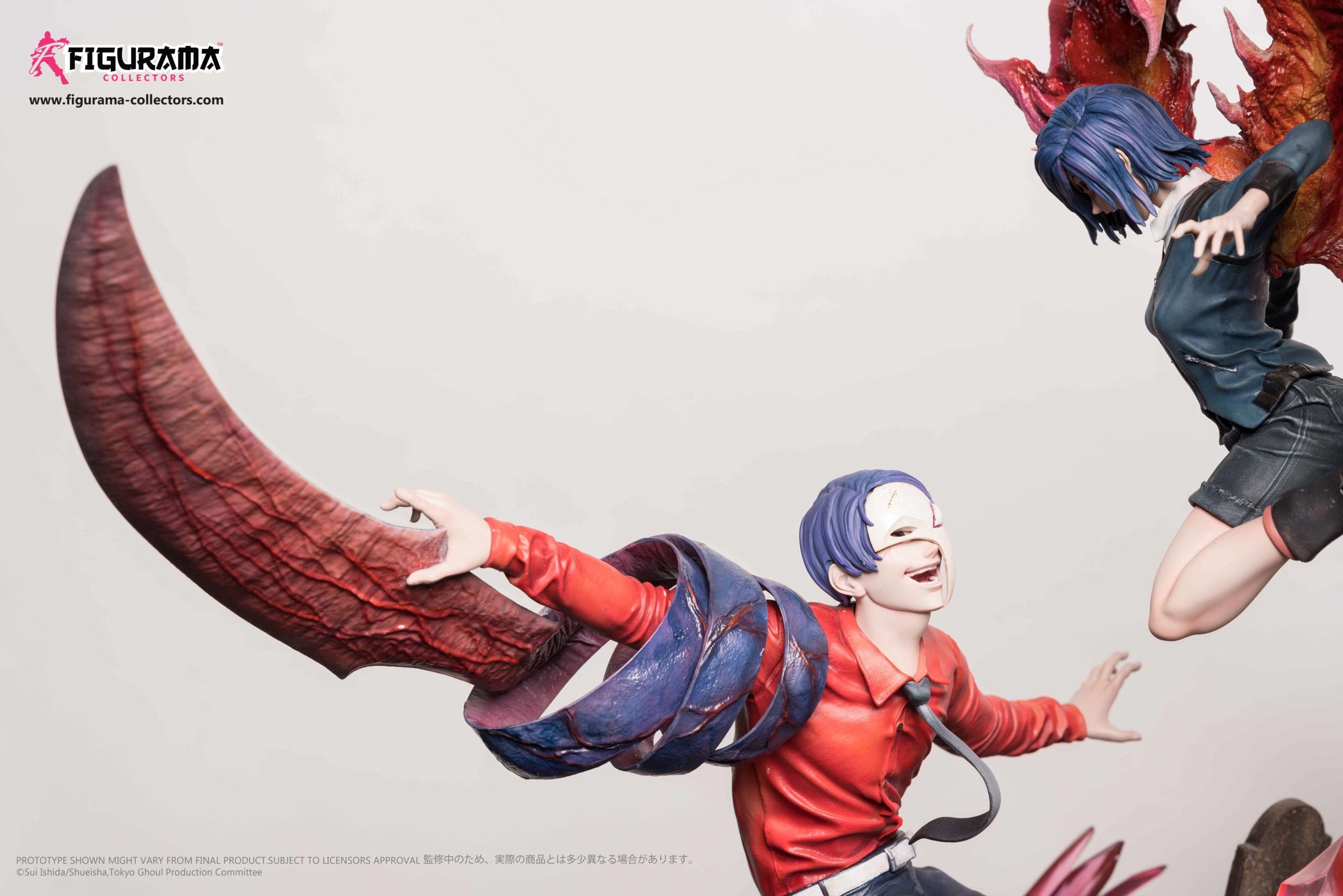 Descubre el apasionante mundo de Estatua Tokyo Ghoul Touka vs Tsukiyama.