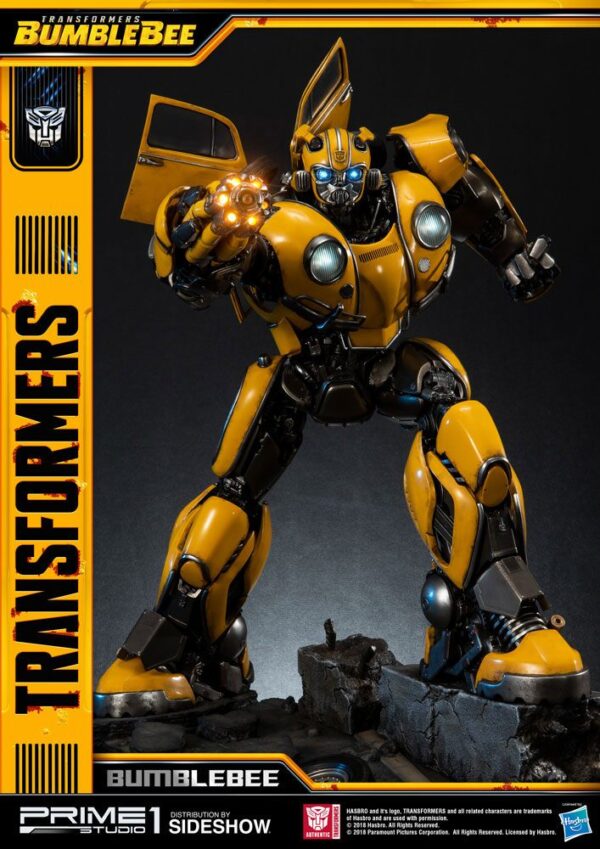 Descubre el apasionante mundo de Estatua Transformers Bumblebee 67 cm.