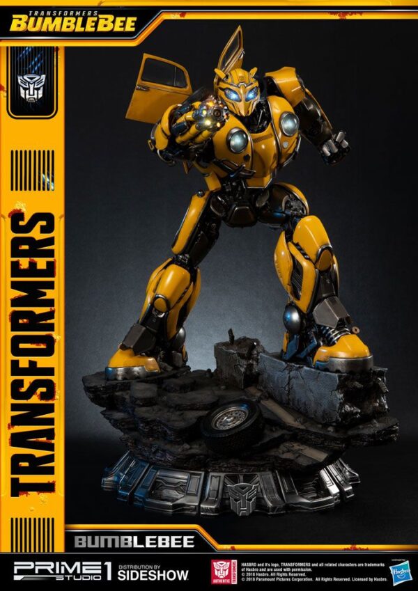 Descubre el apasionante mundo de Estatua Transformers Bumblebee 67 cm.
