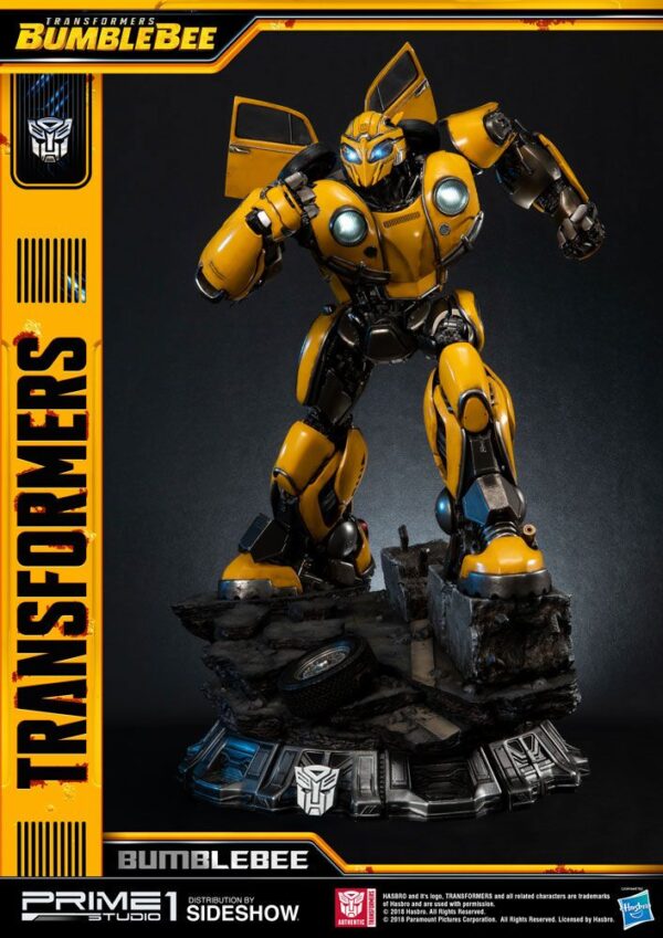 Descubre el apasionante mundo de Estatua Transformers Bumblebee 67 cm.