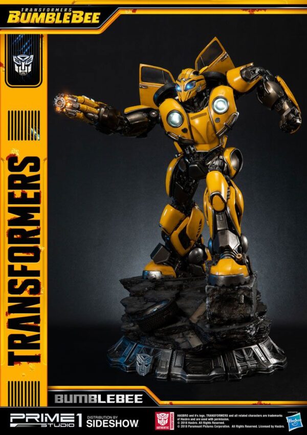 Descubre el apasionante mundo de Estatua Transformers Bumblebee 67 cm.