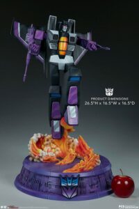 Descubre el apasionante mundo de Estatua Transformers Museum Scale Skywarp G1 67 cm.