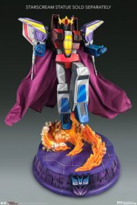 Descubre el apasionante mundo de Estatua Transformers Museum Scale Skywarp G1 67 cm.