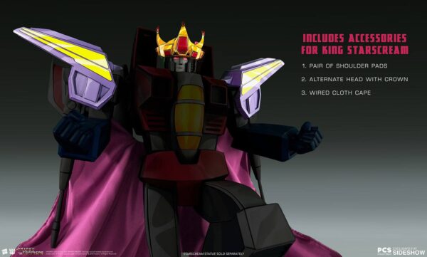 Descubre el apasionante mundo de Estatua Transformers Museum Scale Skywarp G1 67 cm.
