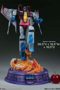 Descubre el apasionante mundo de Estatua Transformers Museum Scale Starscream G1 67 cm.