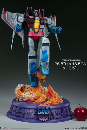 Estatua Transformers Museum Scale Starscream G1 67 cm