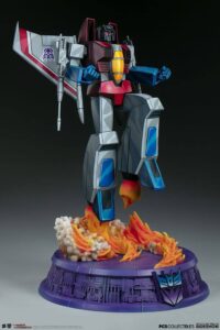 Descubre el apasionante mundo de Estatua Transformers Museum Scale Starscream G1 67 cm.