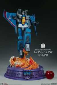 Descubre el apasionante mundo de Estatua Transformers Museum Scale Thundercracker G1 67 cm.