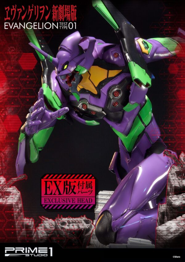 Descubre el apasionante mundo de Estatuas Evangelion Exclusive Type-01 EVA Test.