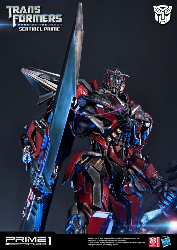 Descubre el apasionante mundo de Estatua Sentinel Prime Transformers.