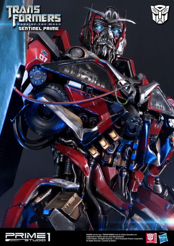Descubre el apasionante mundo de Estatua Sentinel Prime Transformers.